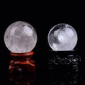 Natural Dream Crystal Quartz Ball With Decorative Base Prily