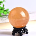 Natural Dream Crystal Quartz Ball With Decorative Base Prily