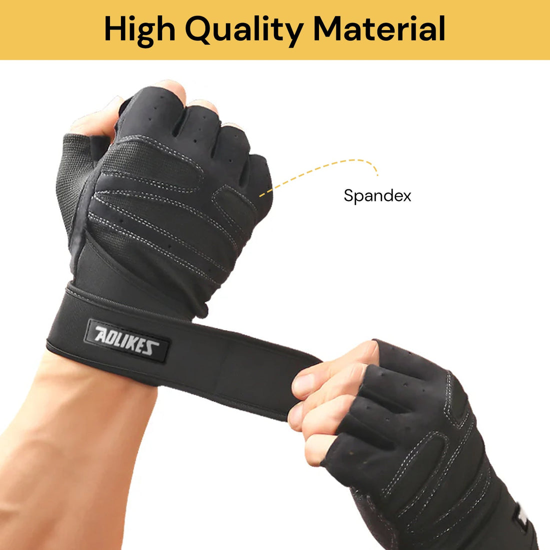 Half Finger Workout Gloves