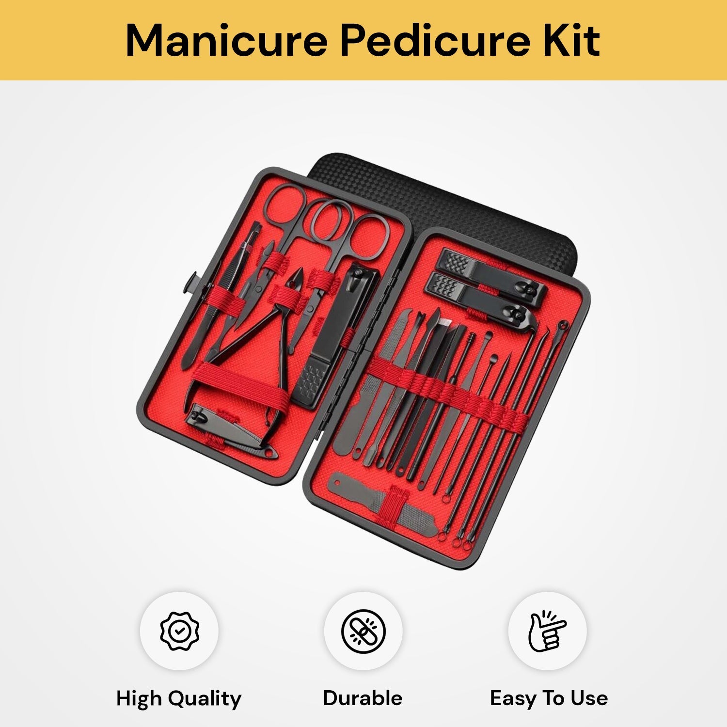 23PCs Manicure Pedicure Kit