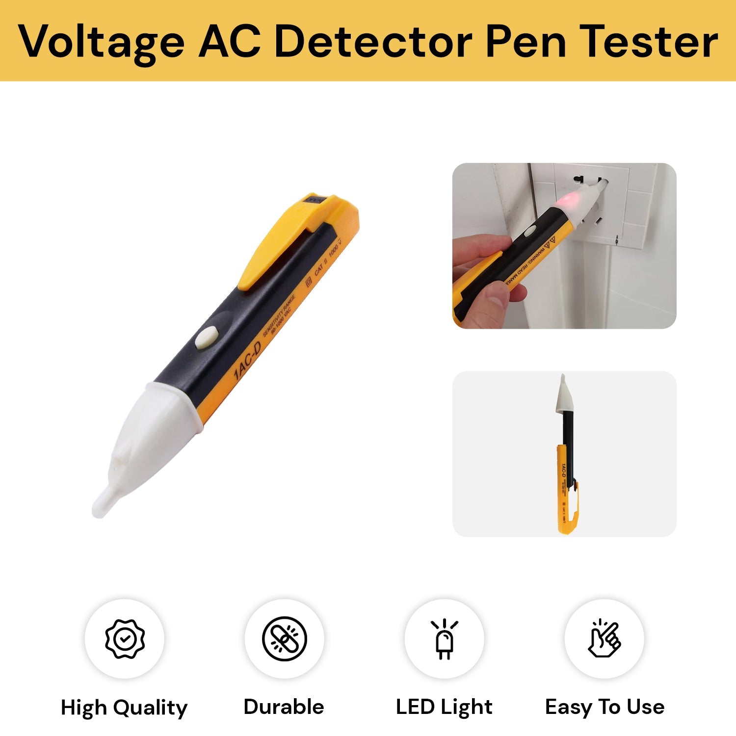 Voltage AC Detector Pen Tester