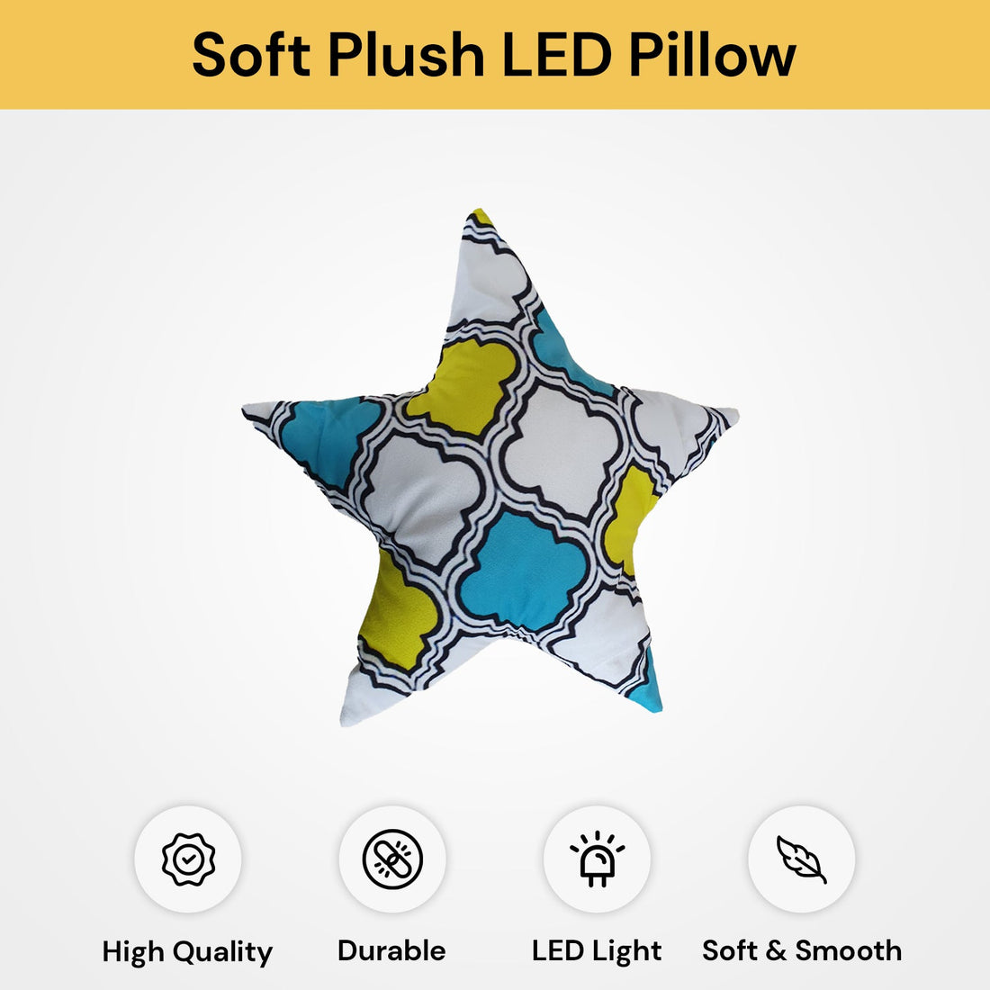 Soft Plush LED Pillow