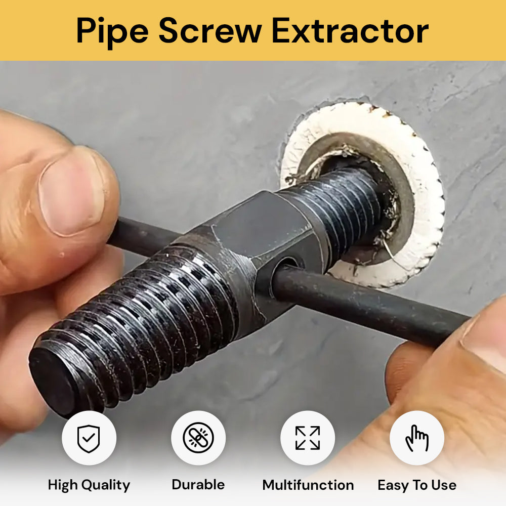 Pipe Screw Extractor - High-carbon steel material