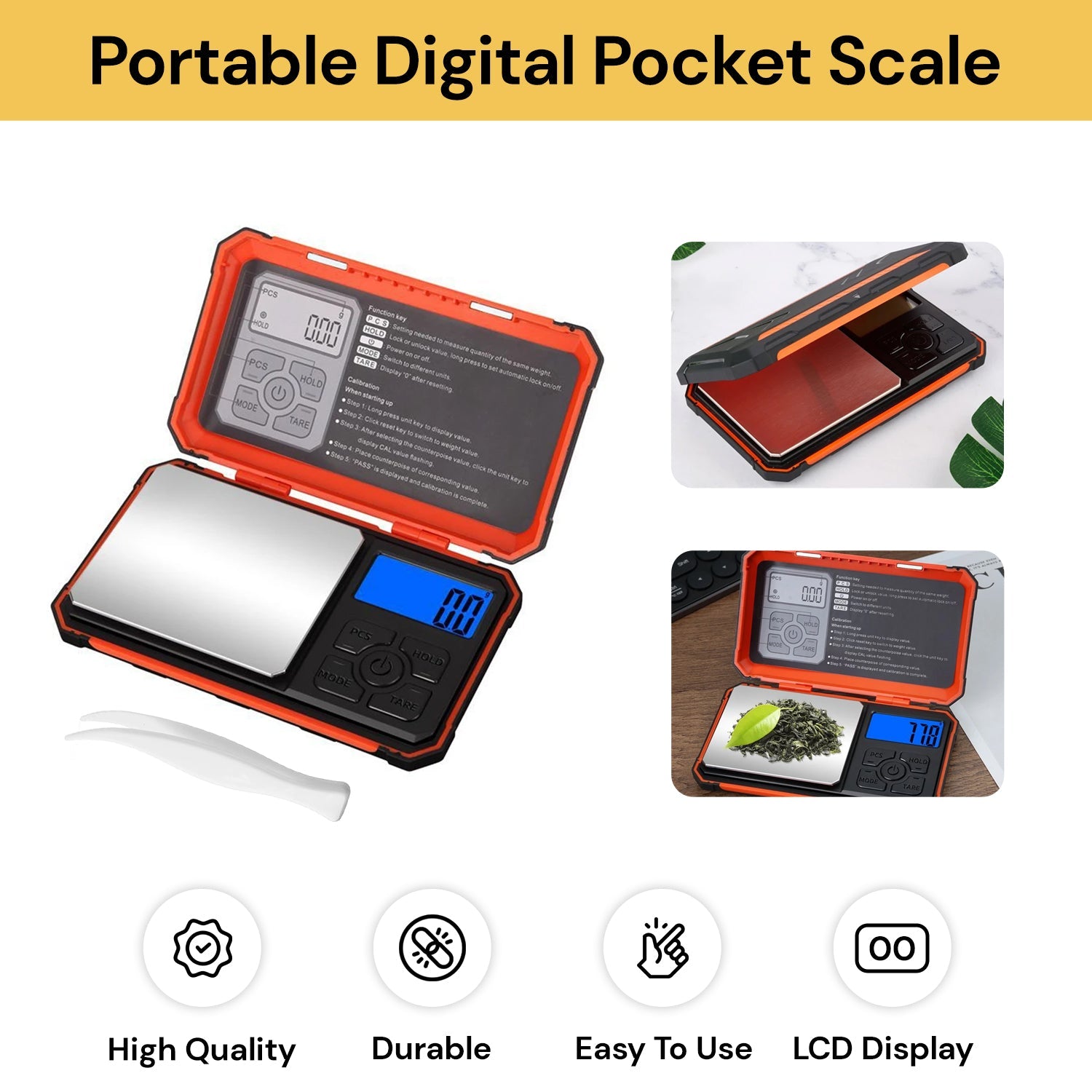 Portable Digital Pocket Scale