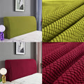 Polar Fleece Bed Headboard Elastic Cover Prily