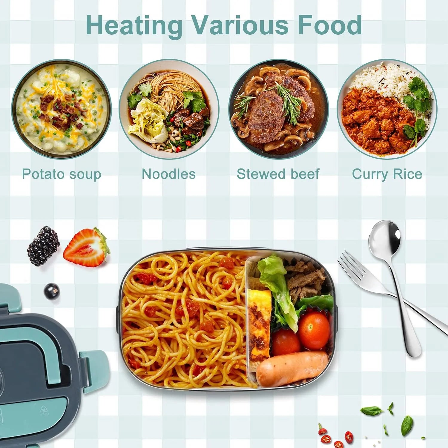 Portable Electric Lunch Box Food Warmer Prily