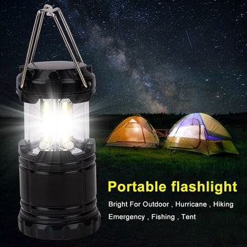 Portable Telescopic PopUp 3*COB Torch Light Prily