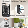 Portable Ultra Quiet USB Rechargeable Folding Personal Fan Prily