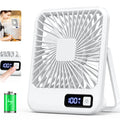 Portable Ultra Quiet USB Rechargeable Folding Personal Fan Prily