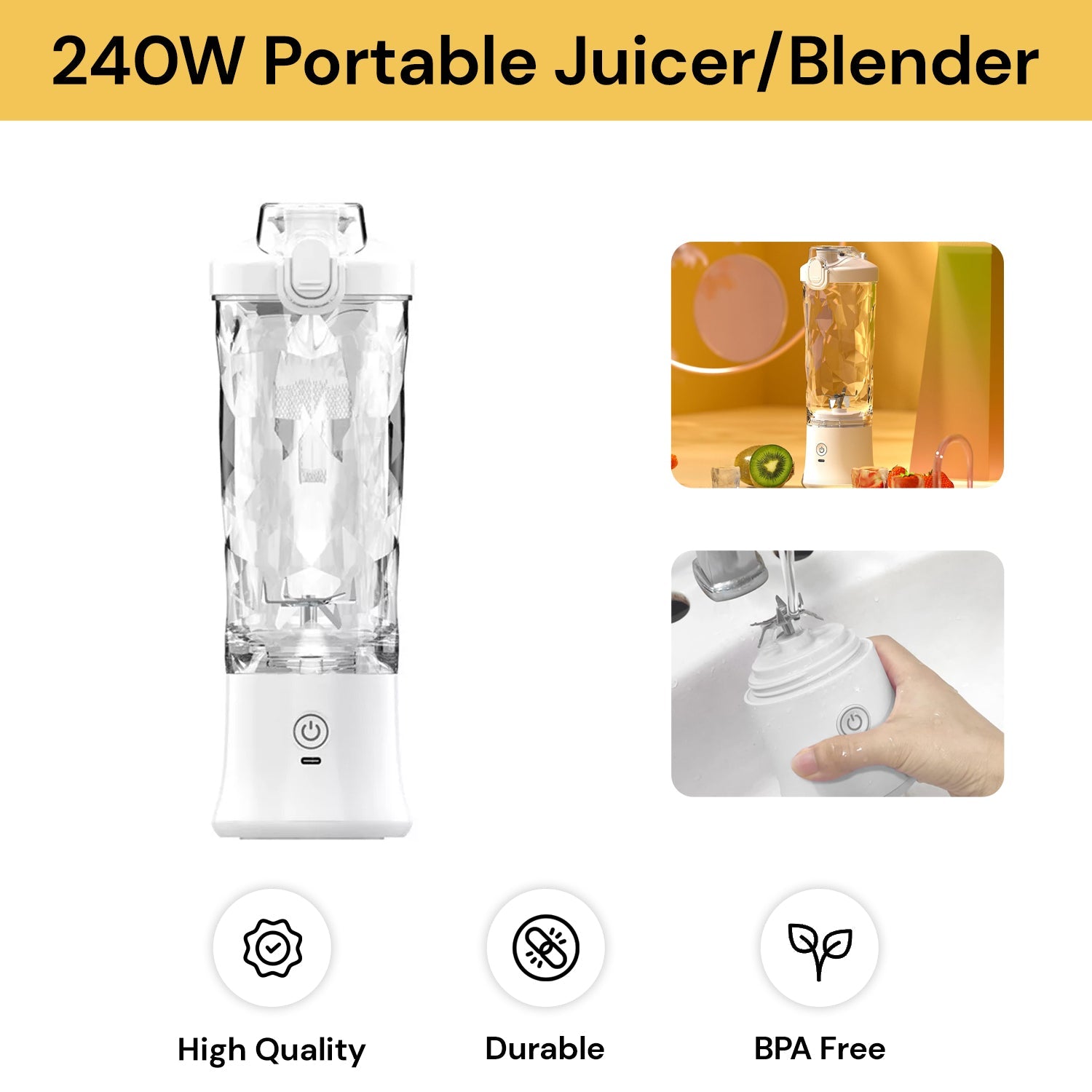 240W Portable Juicer/Blender