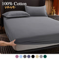 Premium 100% Cotton Breathable Anti-Slip Bed Sheet Prily