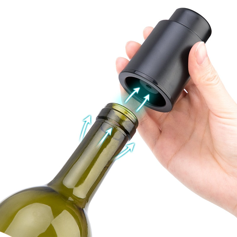 Premium Vacuum Wine Bottle Stopper (2pcs) Prily