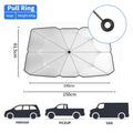 Pull Ring Smart Design Car Windshield Sunshade Umbrella Prily