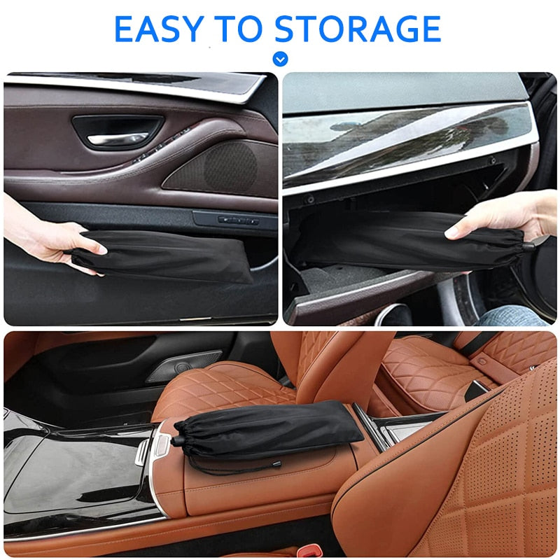 Pull Ring Smart Design Car Windshield Sunshade Umbrella Prily