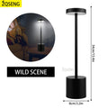 Rechargeable LED Touch Sensor Modern Style Table Lamp Prily