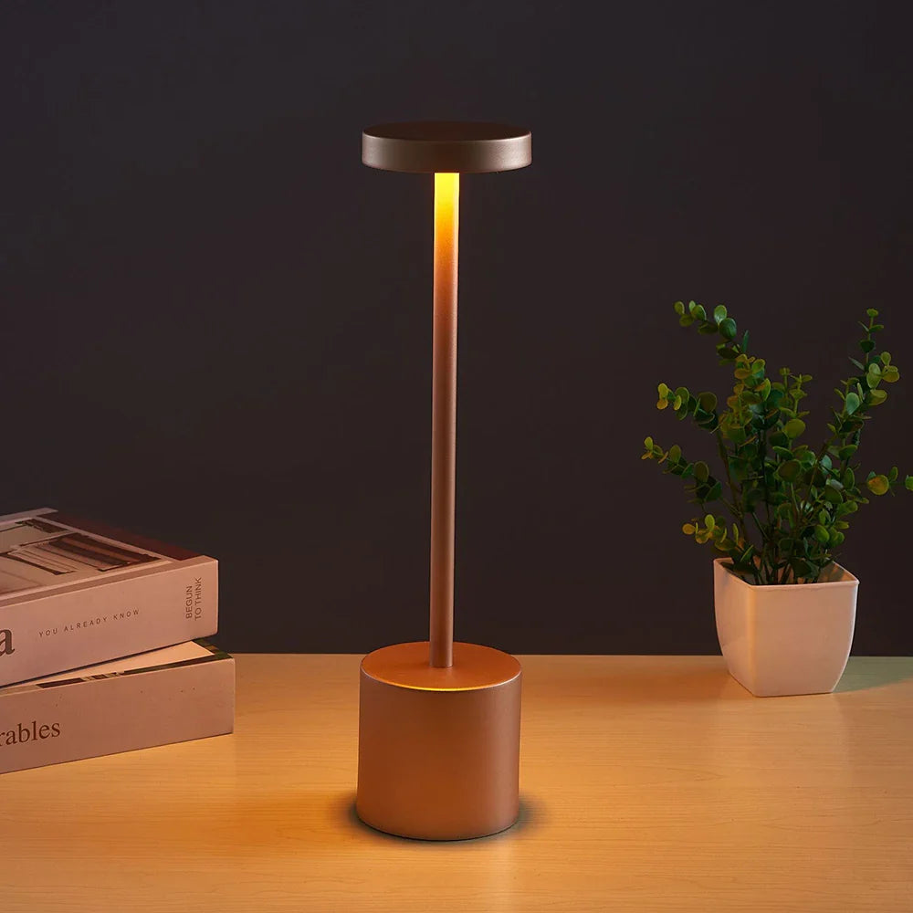 Rechargeable LED Touch Sensor Modern Style Table Lamp Prily