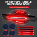 Reflective Car Door Handle Protection 3D Sticker (8 Pcs) Prily