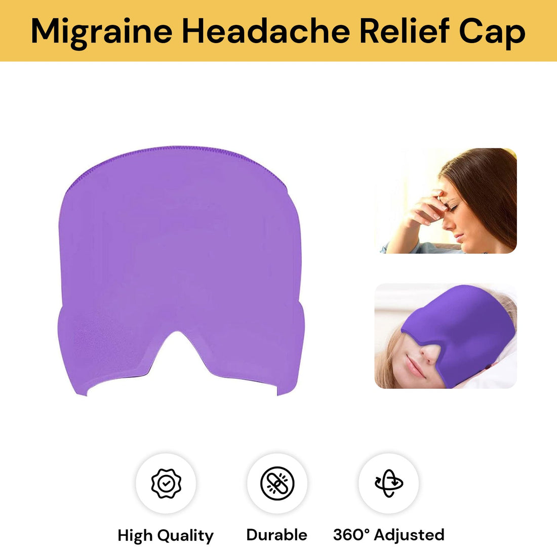 Migraine Headache Relief Cap