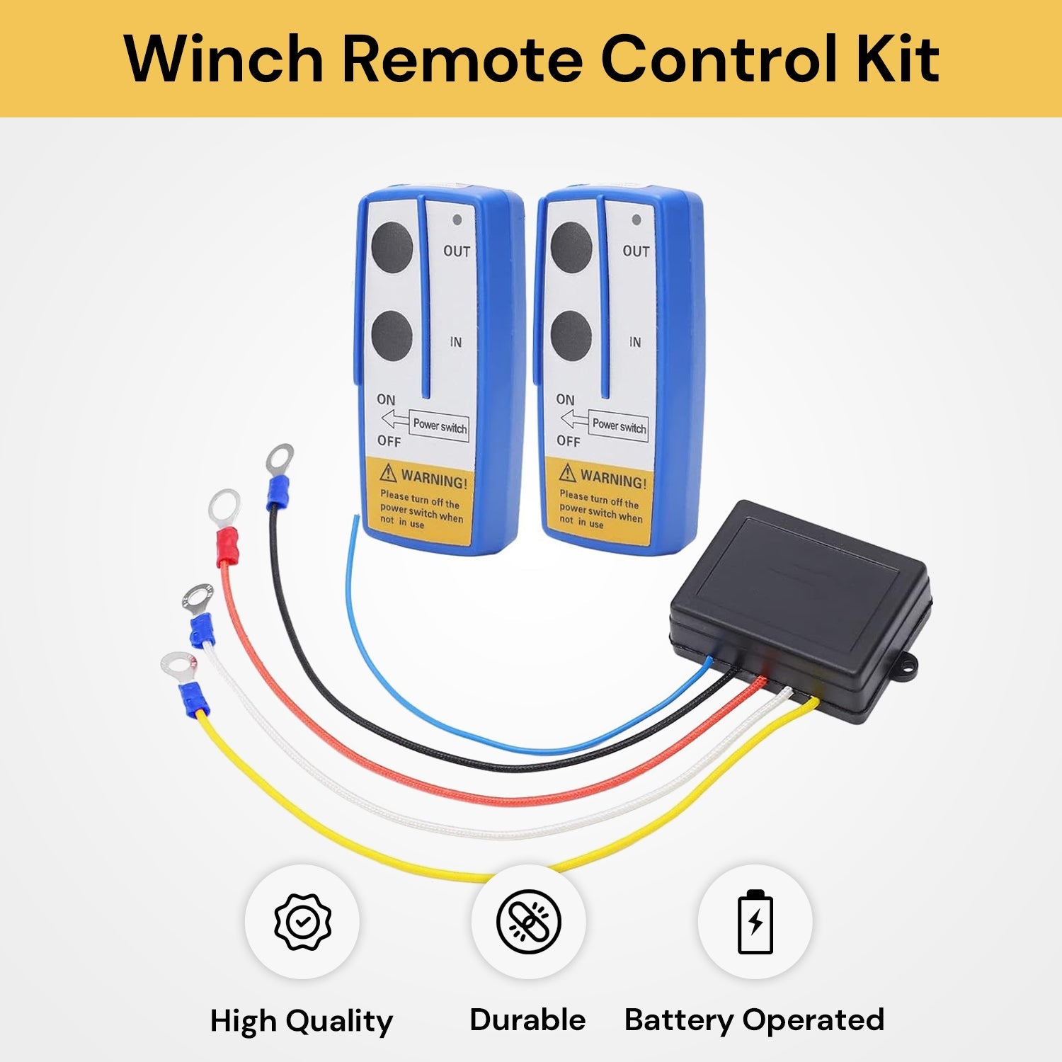 Winch Remote Control Kit