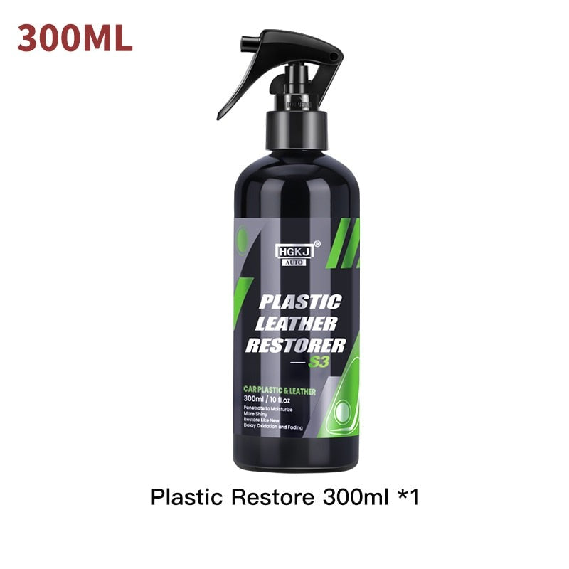 S3™ Car Leather & Plastic Liquid Protection Restorative Polisher Prily