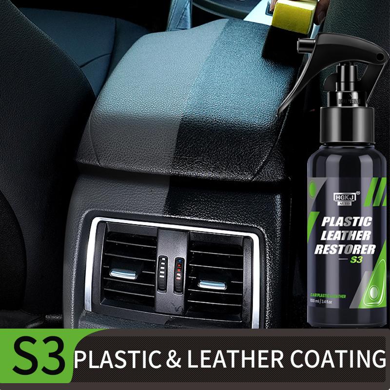 S3™ Car Leather & Plastic Liquid Protection Restorative Polisher Prily