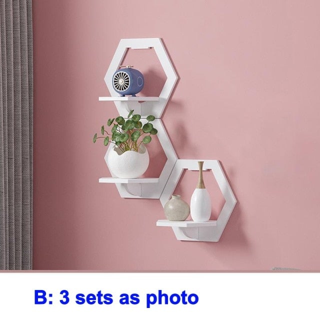 SCAFFALE™ Punch-Free Decoration Shelf Set Prily