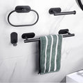 Self-Adhesive (drill-free) Modern-Design Chrome Steel Bathroom Accessories Prily