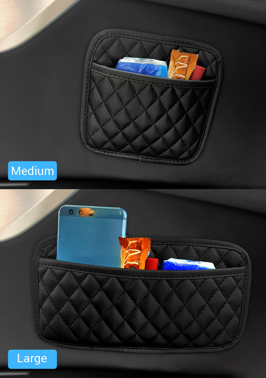 Self-adhesive Car Organizer Storage Pocket Prily