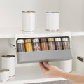 Self-adhesive Hidden Spice Organizer Drawer Prily