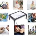 Seniors Low Vision 2in1 Desktop / Neck Reading Magnifier With LED Lights Prily