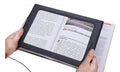 Seniors Low Vision 2in1 Desktop / Neck Reading Magnifier With LED Lights Prily