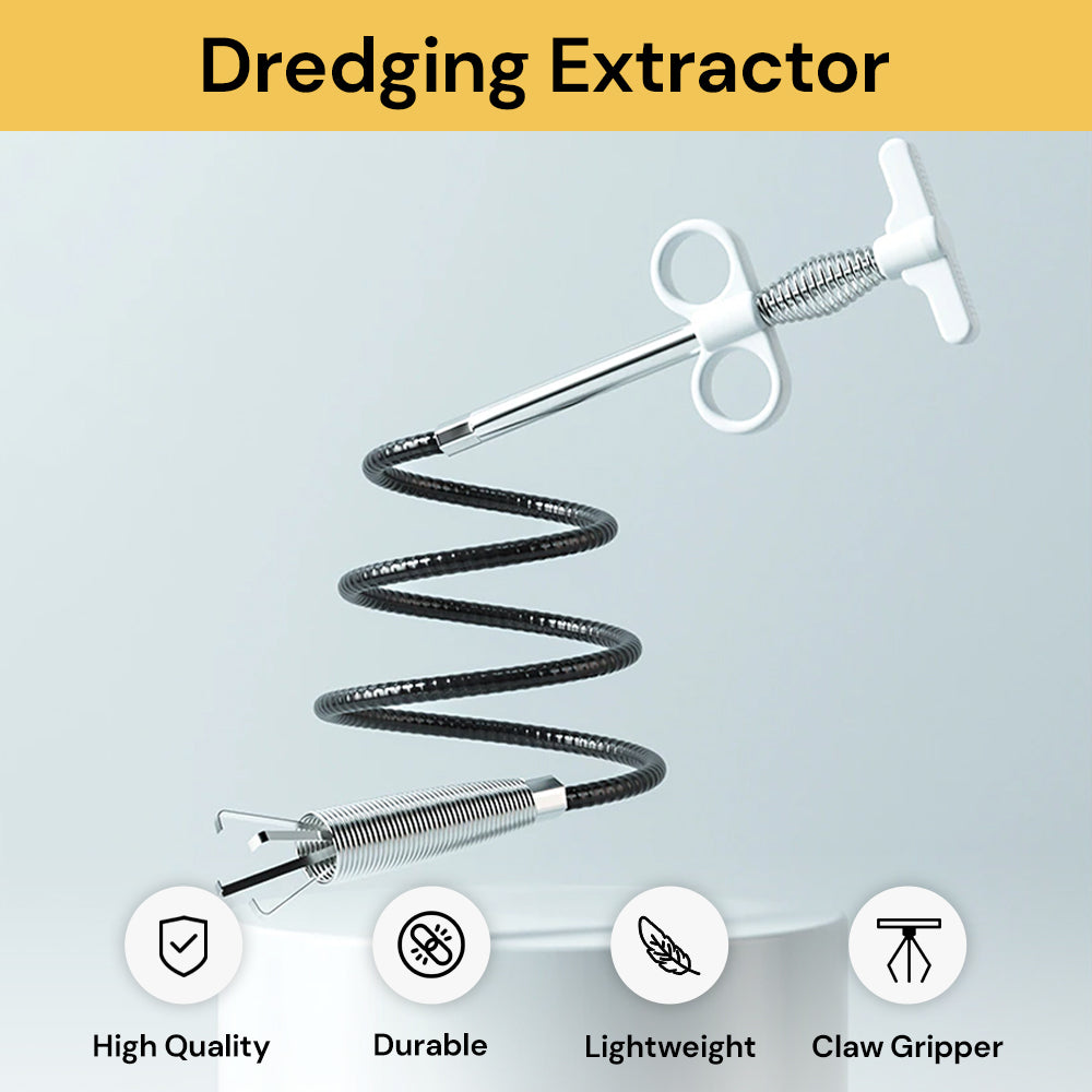 Sewer Pipe Dredging Extractor - Pipe Dredger - Extendable & retractable