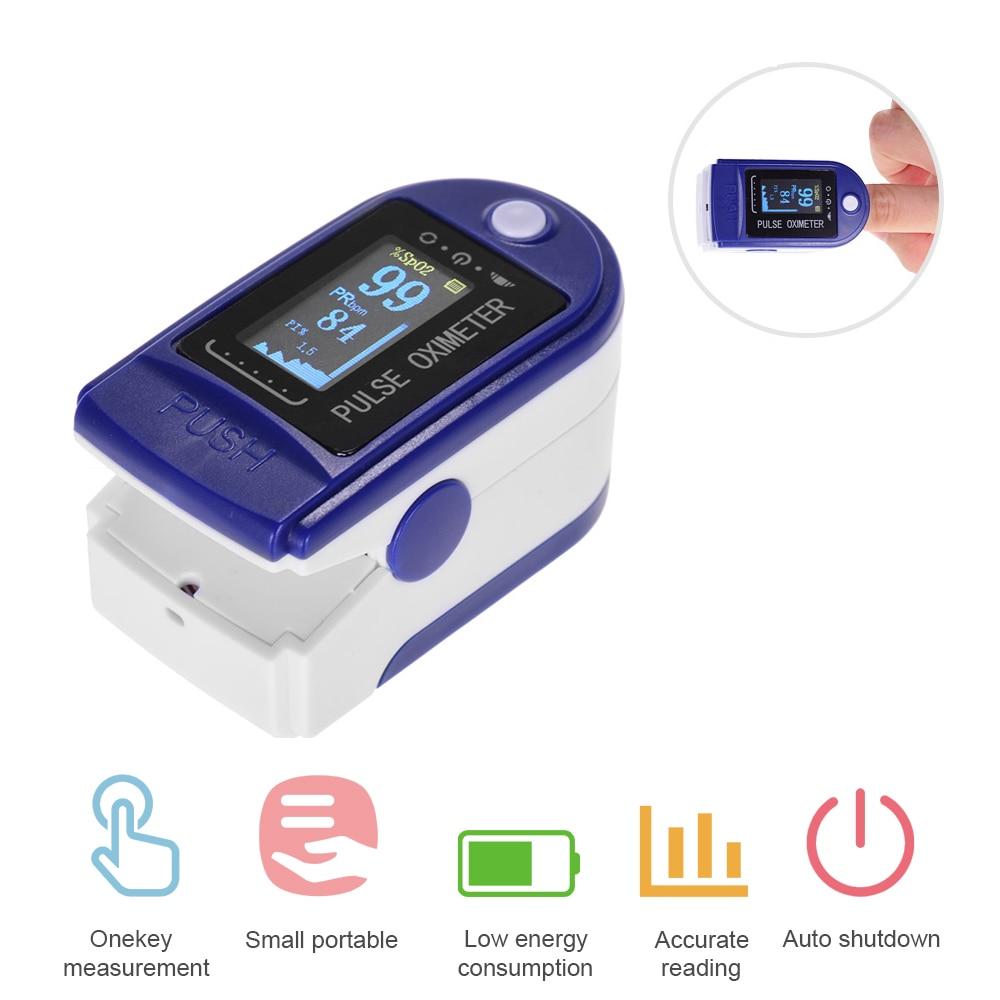 Oximeter Finger Clip For Pulse Monitoring & Oxygen Saturation Readings