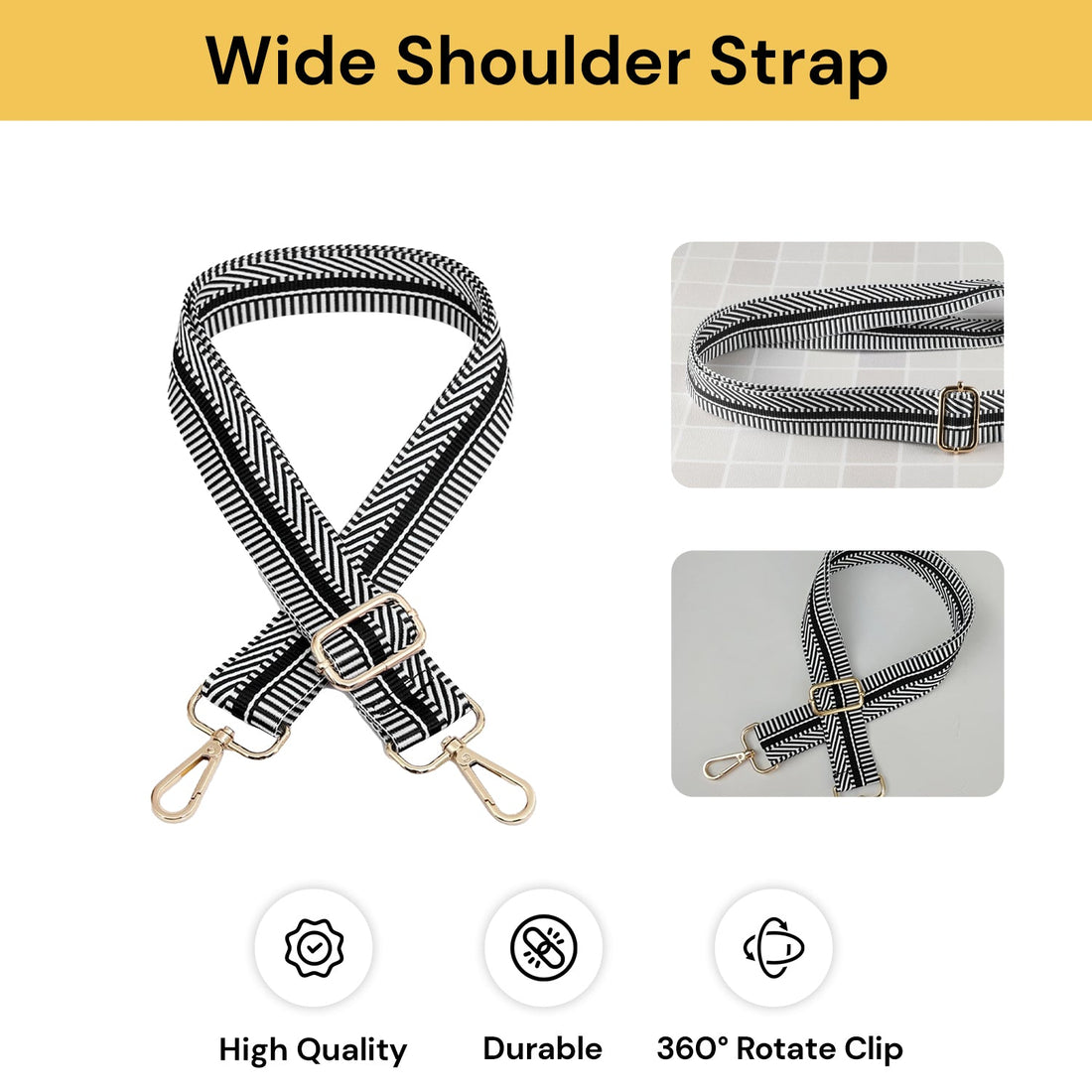 Wide Shoulder Strap Replacement