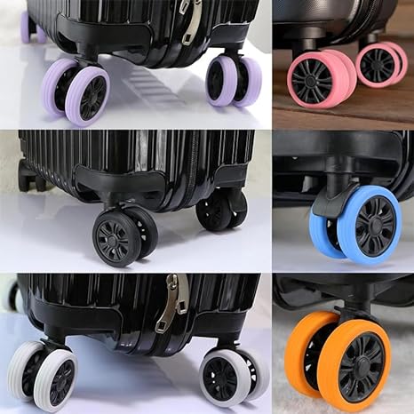 Silicone Luggage Suitcase Wheels Protector (8PCS) Prily