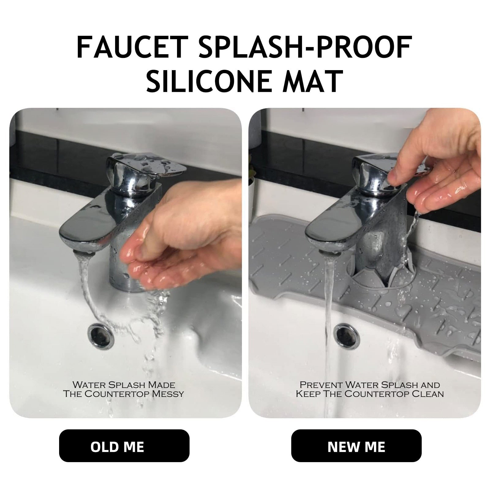 Silicone Sink Splash Guard Drain Prily