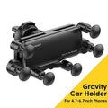 Six Point Gravity Car Phone Mount Prily