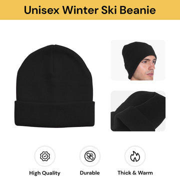 Unisex Winter Ski Beanie