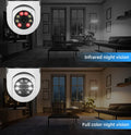 Smart AI Wireless Night Vision HD Wifi Surveillance Camera for E27 Light Bulb Socket Prily