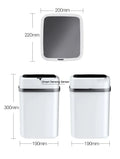 Smart Automatic Sensor 13L Capacity 3in1 Trash Bin Prily