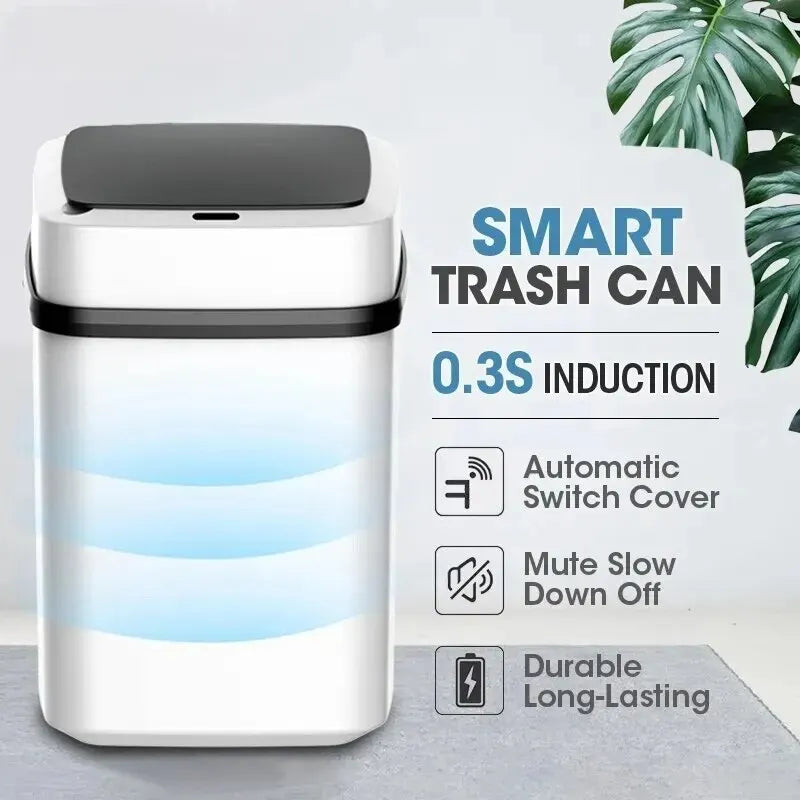 Smart Automatic Sensor 13L Capacity 3in1 Trash Bin Prily