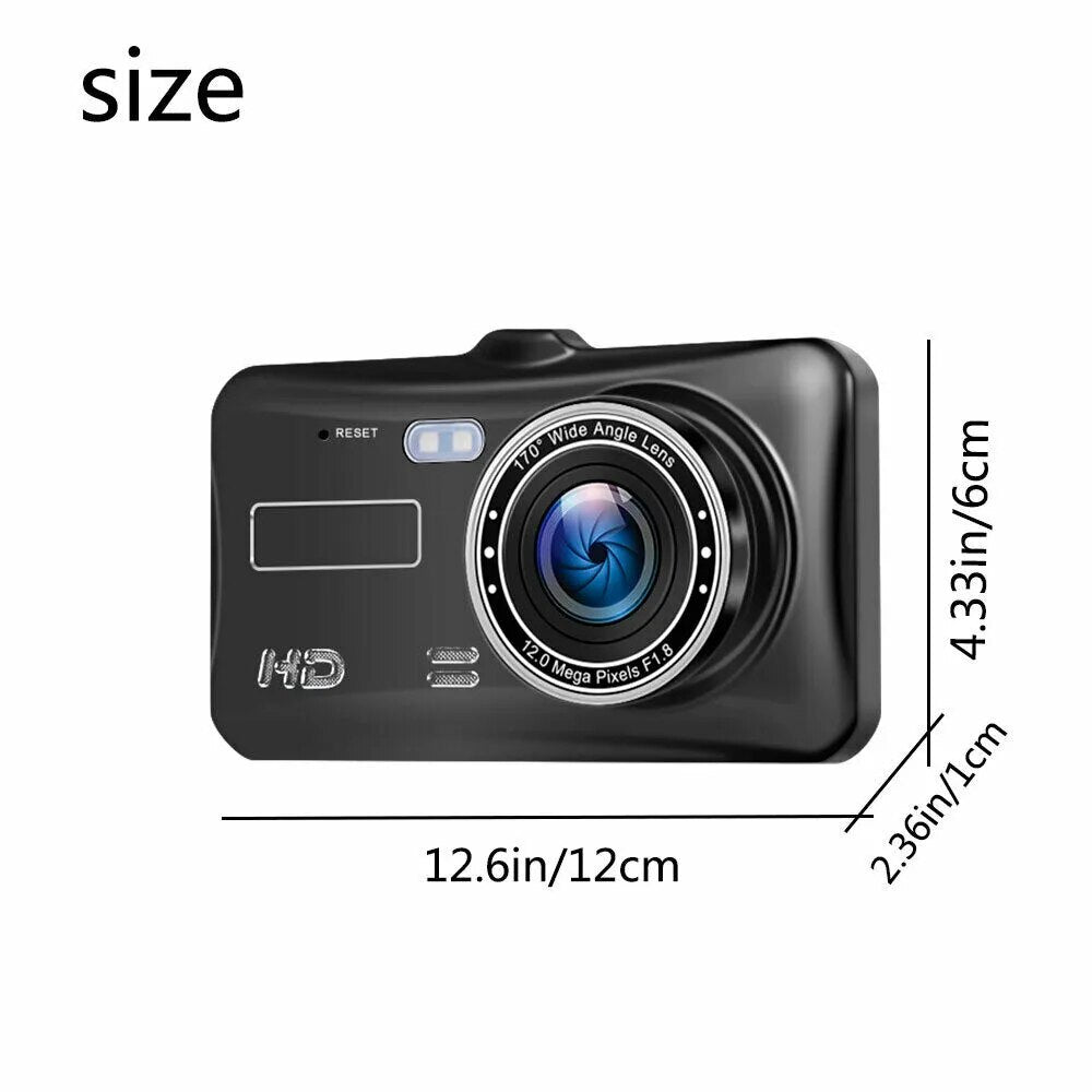 Smart Full HD Front & Rear Dash Cam Car DVR Prily