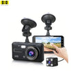 Smart Full HD Front & Rear Dash Cam Car DVR Prily