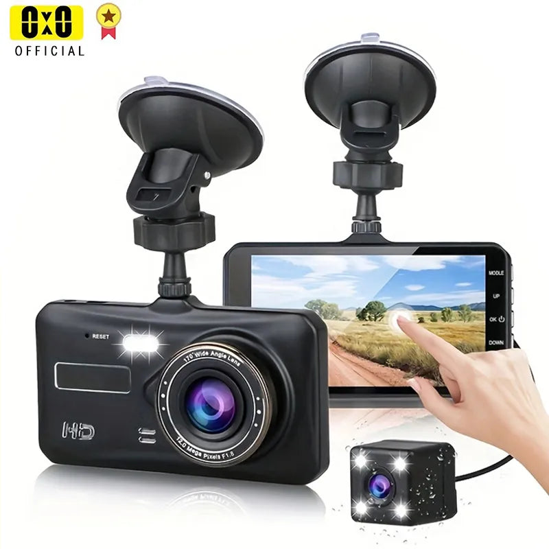 Smart Full HD Front & Rear Dash Cam Car DVR Prily