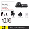 Smart Full HD Front & Rear Dash Cam Car DVR Prily