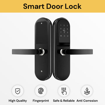 Smart Fingerprint Door Lock - Keyless Entry, Advanced Security