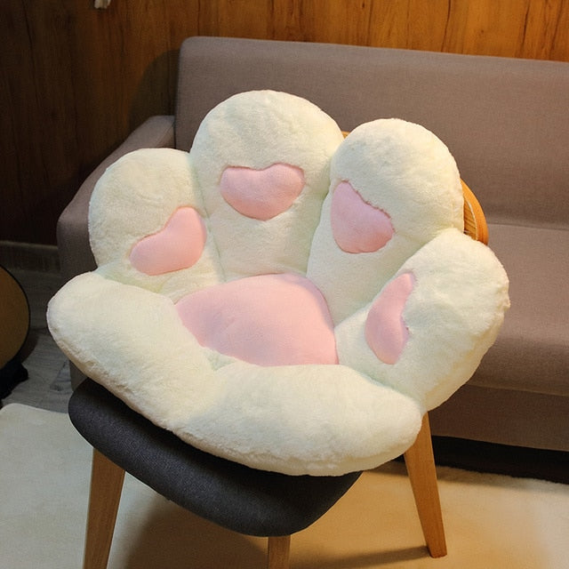 Soft Plush Paw Seat Cushion Prily