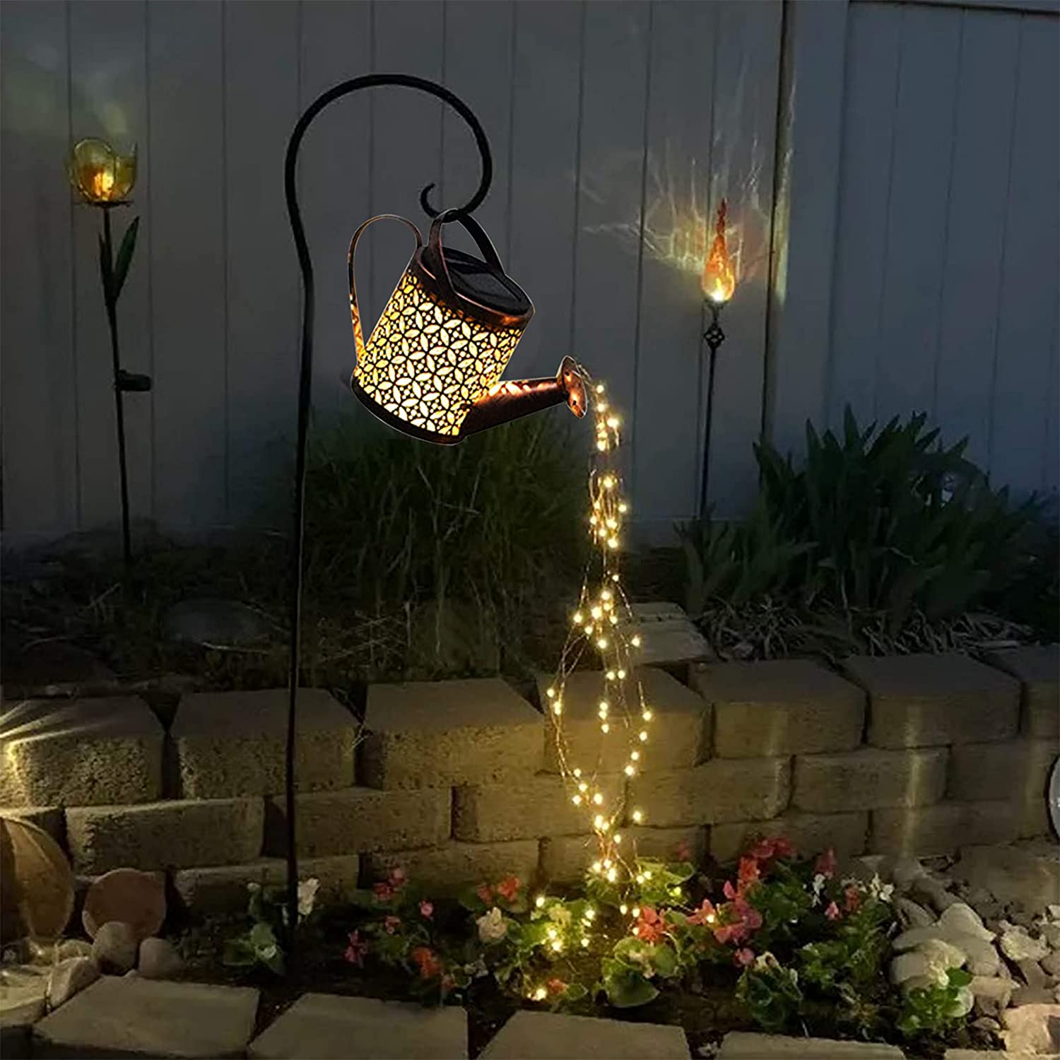 Solar Garden Decor Retro Lantern Prily