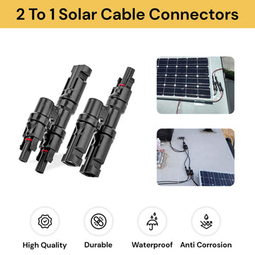 2 To 1 Solar Cable Connectors