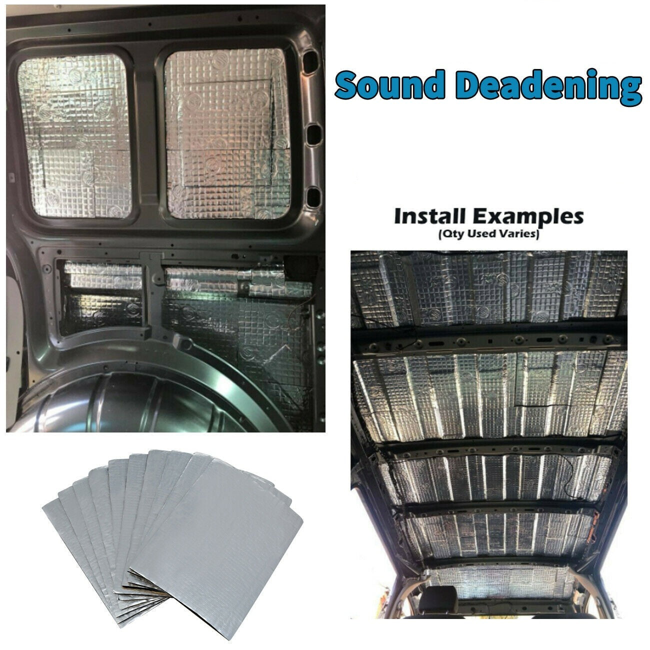 Sound and Heat Insulation Mats (10pcs) Prily